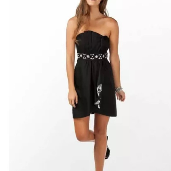 Lilly Pulitzer Crystal Dress Size 4 Black - Picture 10 of 16